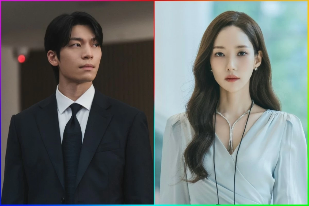 Park Min-young (right) and Wi Ha-jun (Prime Video)