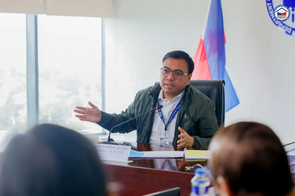 Department of Human Settlements and Urban Development (DHSUD) Secretary Jose Ramon Aliling (File photo: DHSUD)