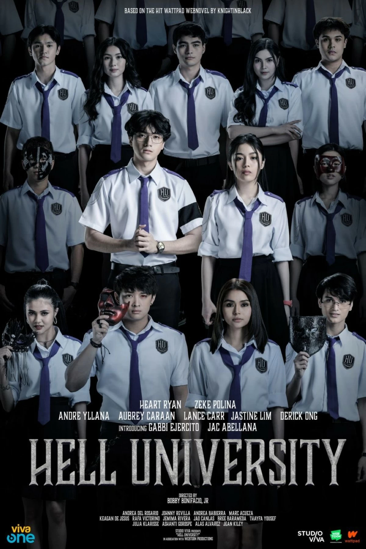 The official poster of Hell University