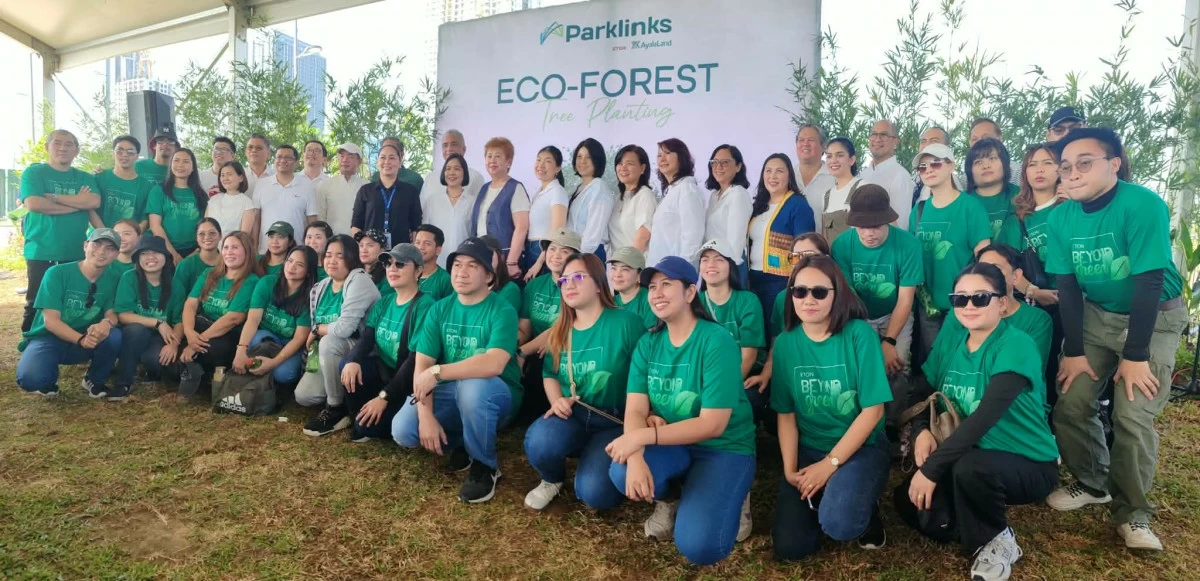 The Eton Properties Philippines delegation with executives and guests.