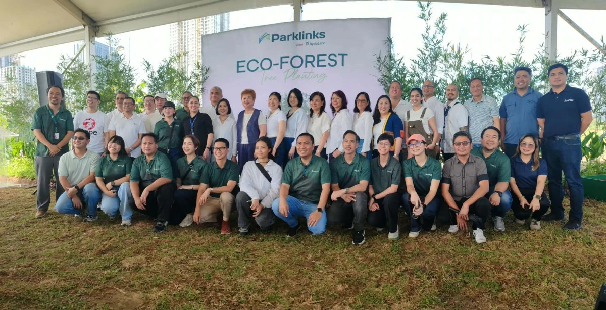 The Ayala Land group with executives and guests.