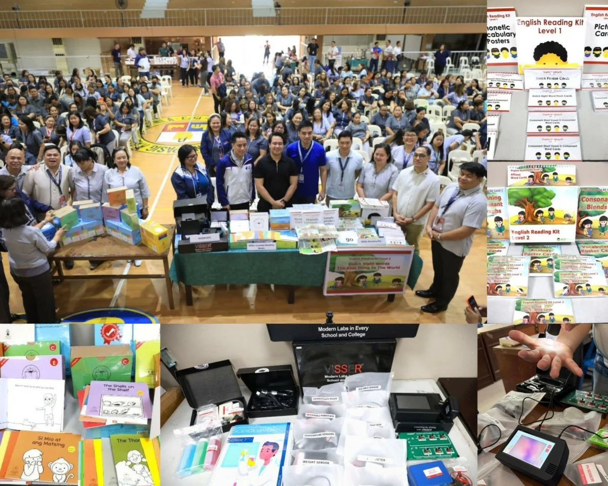 Pasig City officials turn over P146-M worth of reading books and learning kits to DepEd-SDO to support students’ learning. (Photo from Mayor Vico Sotto) 