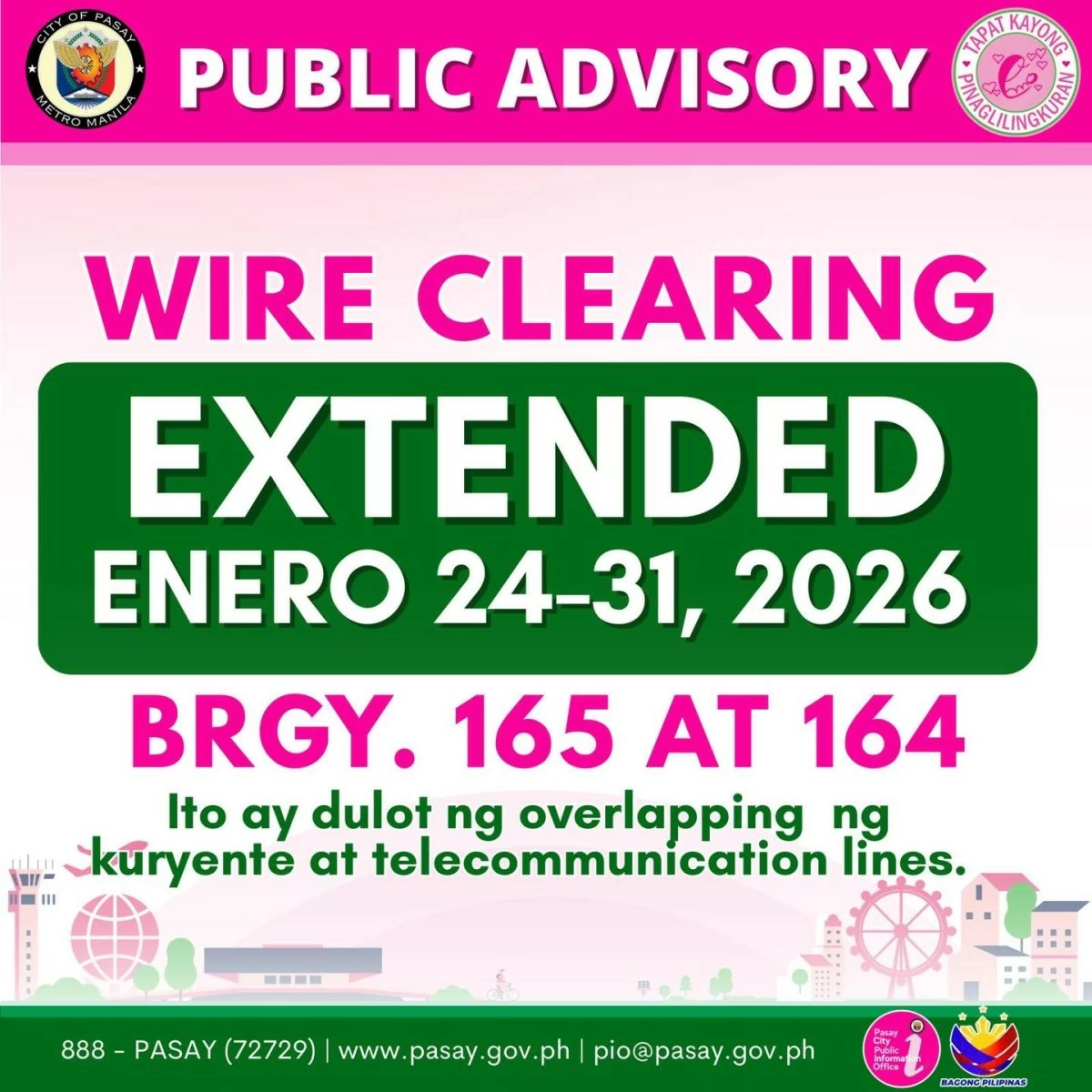 Photo from Pasay PIO