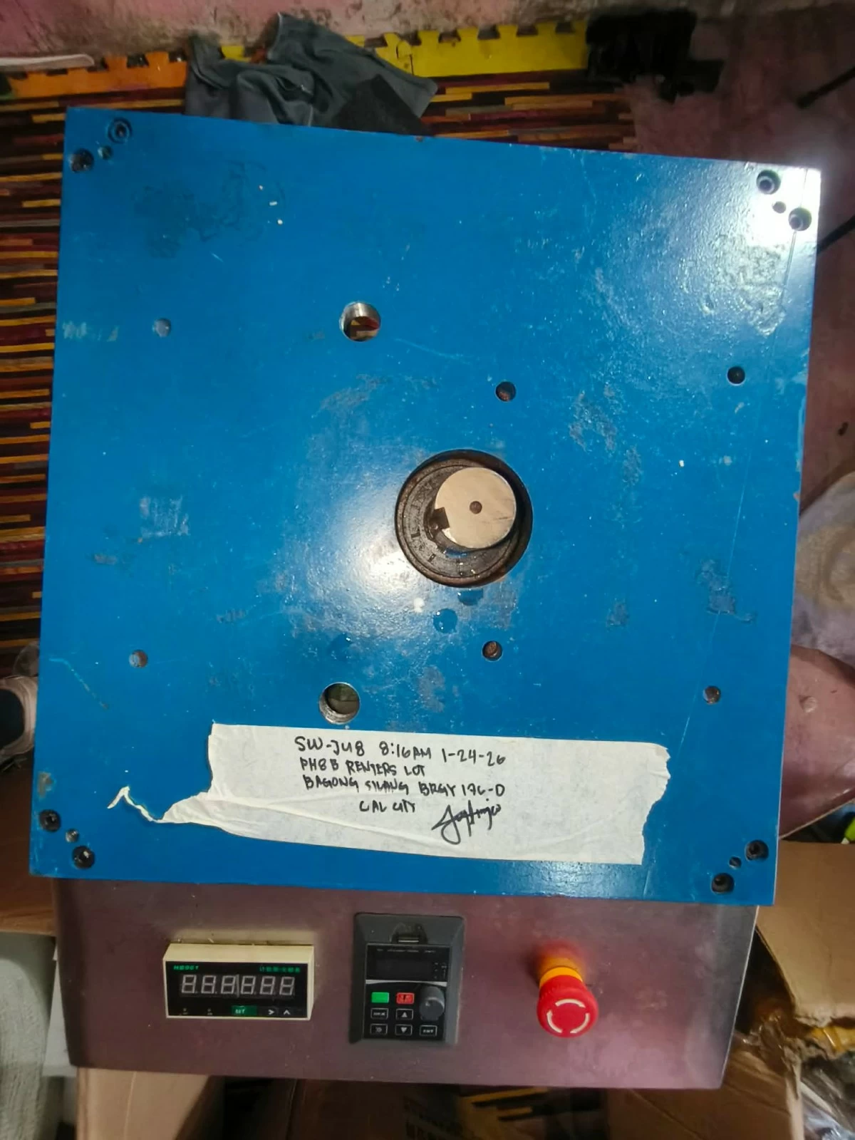 Recovered piece of evidences (Photo from NPD-PIO)