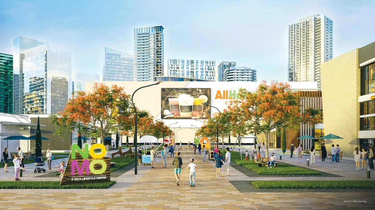 Touted as Villar City’s garden commercial district, NOMO is thoughtfully built for everyday life, connection, and convenience.

