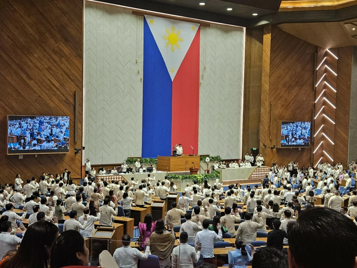 The House plenary (Ellson Quismorio/ MANILA BULLETIN)