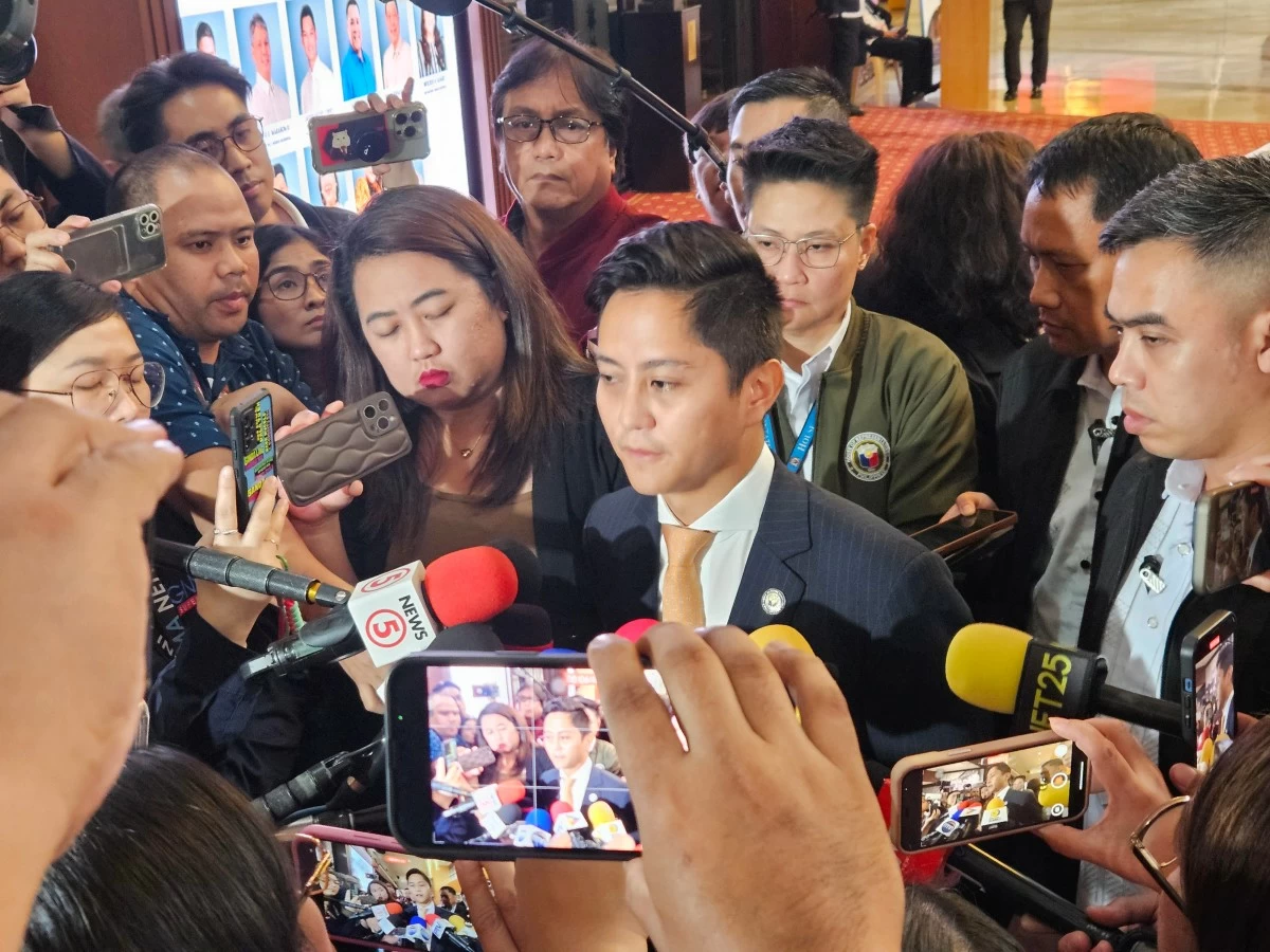 Ilocos Norte 1st district Rep. Sandro Marcos (Ellson Quismorio/ MANILA BULLETIN)