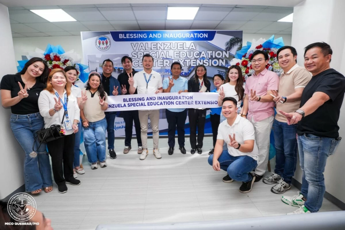 Inauguration of the Valenzuela Special Education (ValSPED) Center Extension (Photo from Valenzuela PIO)