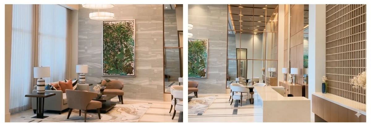 At the center of it all, the premium finishes that invite tranquility and serenity into one's home.