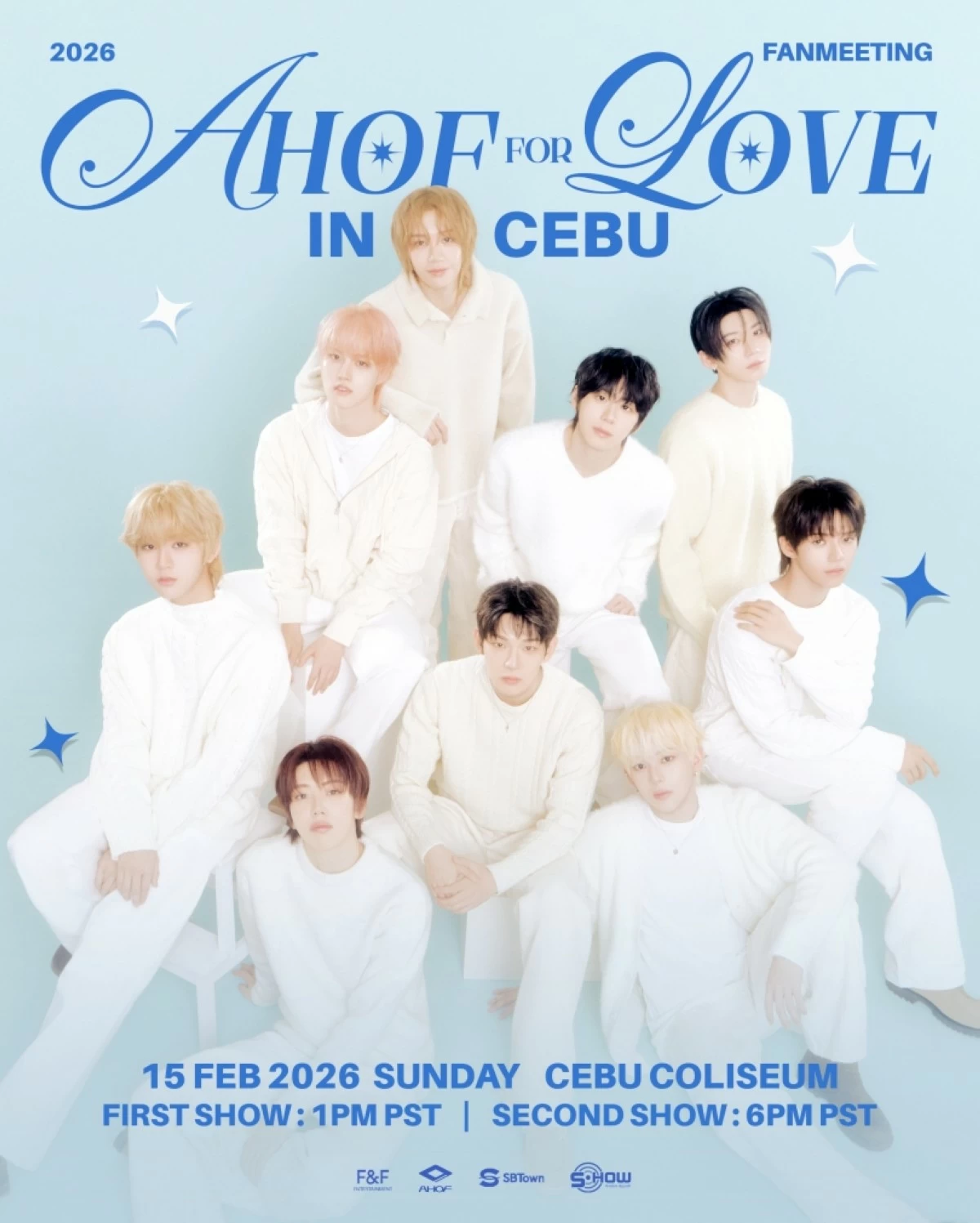 The poster for AHOF's Cebu fan meeting (F&F on X) 