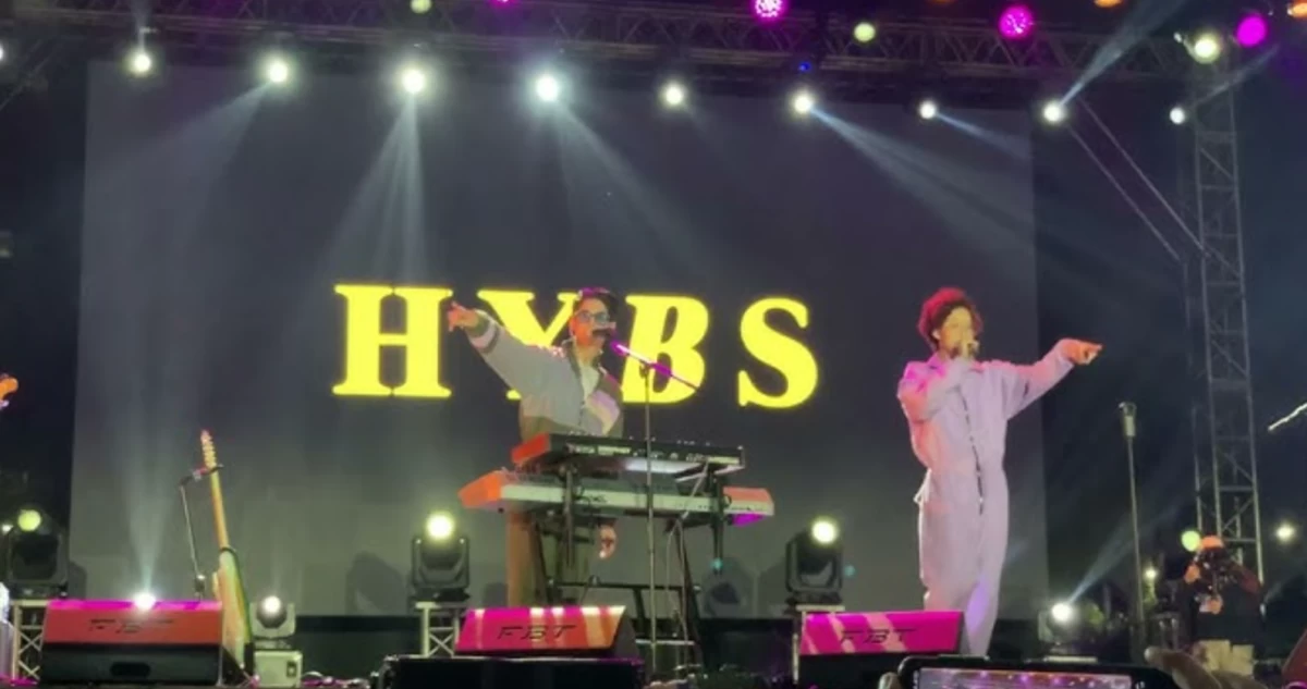 IN PHOTO: HYBS’ concert performance in Wanderland 2023 at Filinvest Grounds, Alabang.
