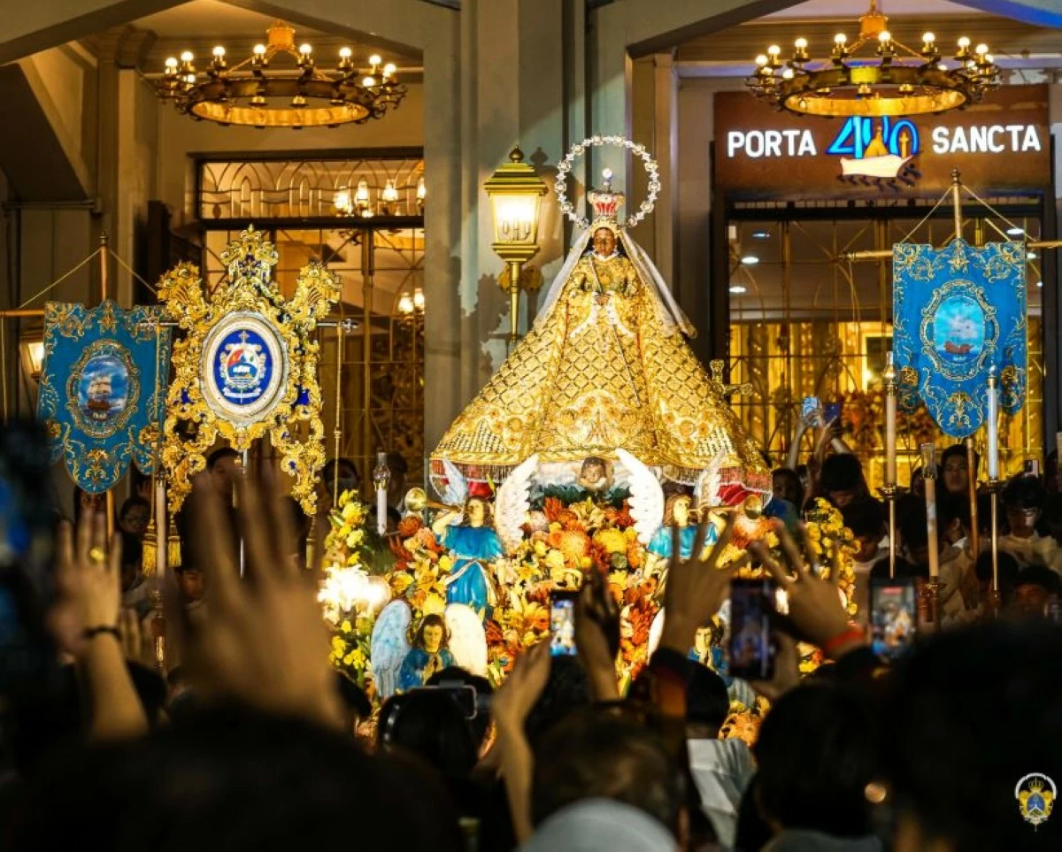 Our Lady of Peace and Good Voyage (from La Virgen de Sapao's FB page)