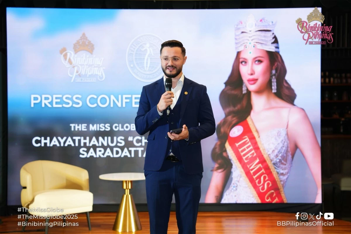 Miss Globe Vice President Frenki Bozo