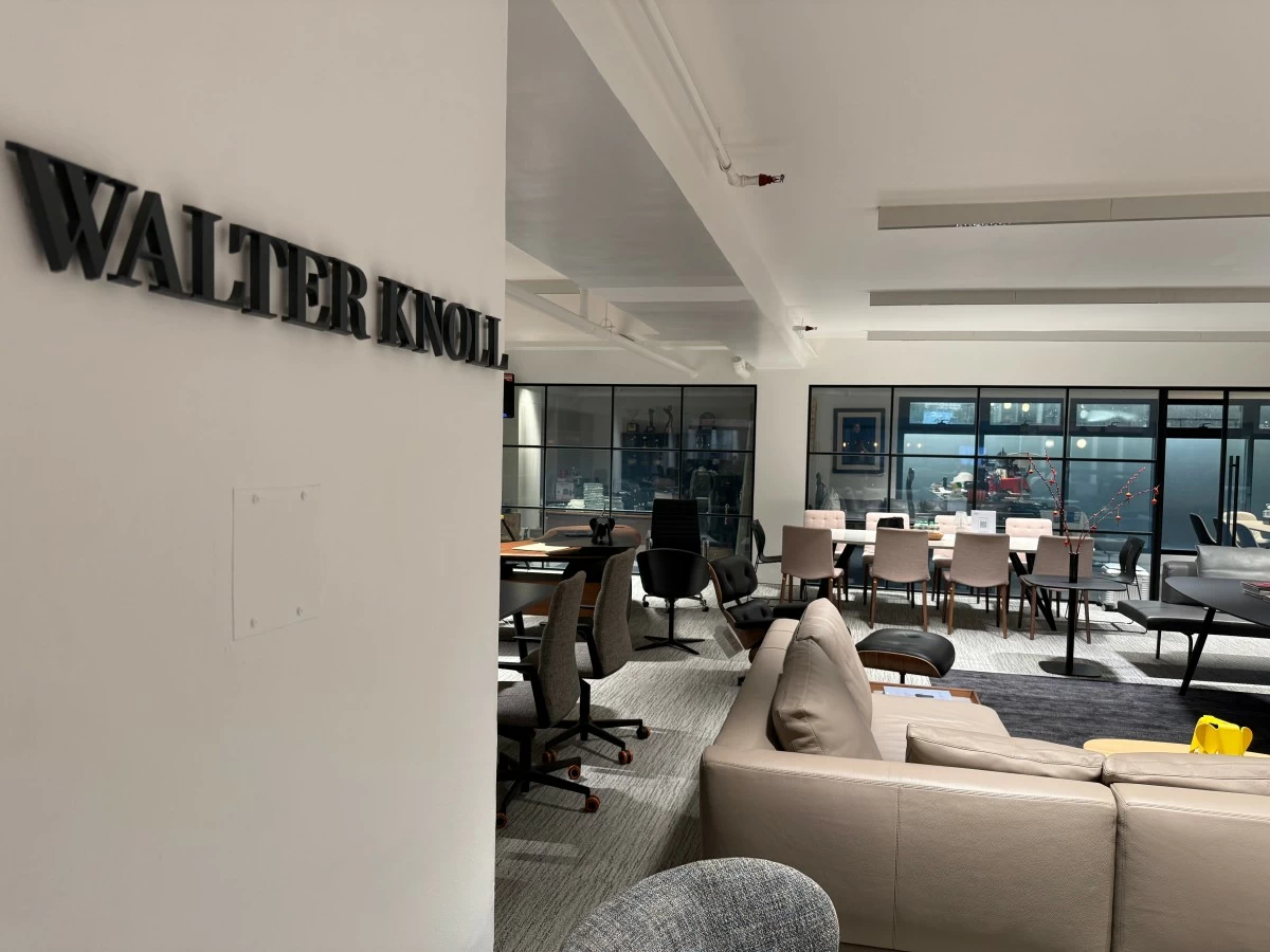 One of the showroom areas of CWC Design Center