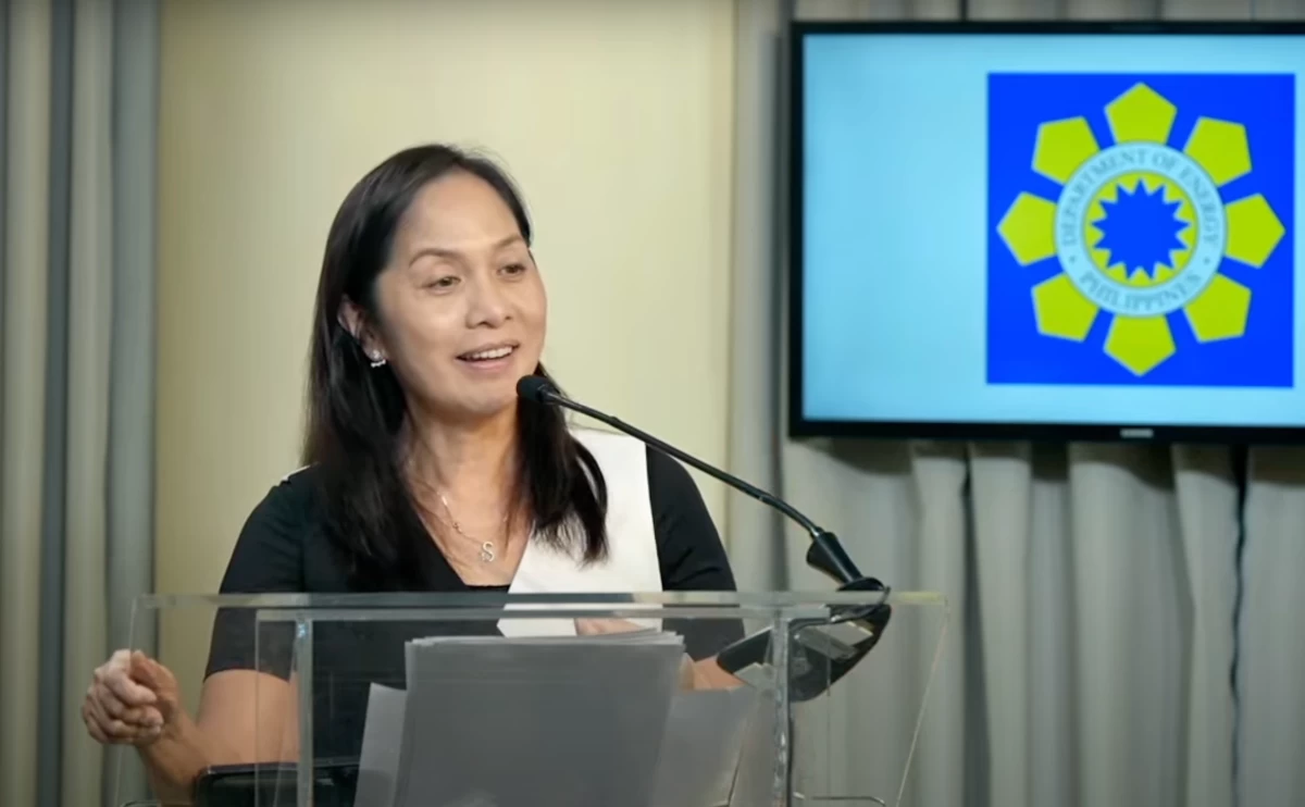 Energy Secretary Sharon Garin 