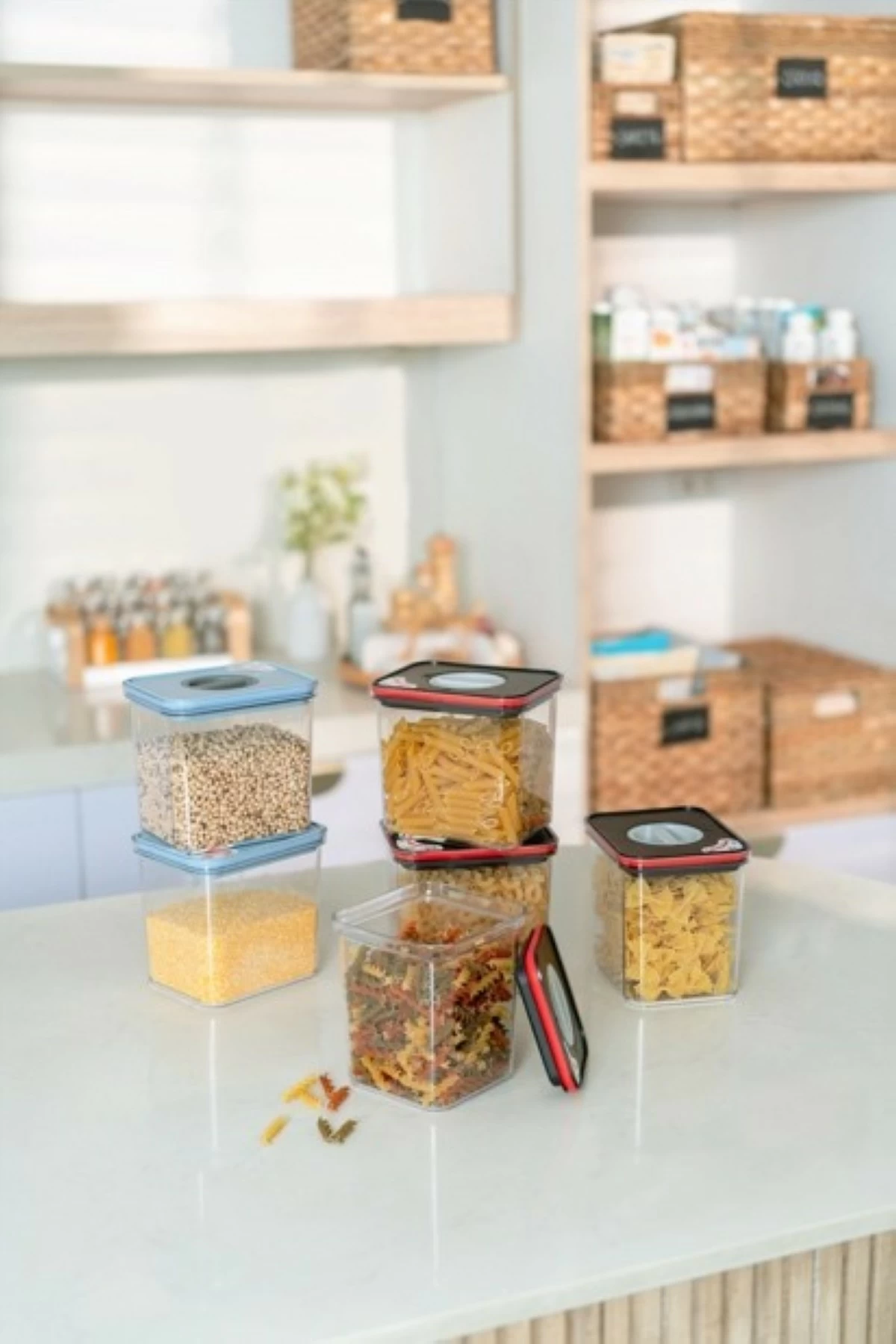 Neoflam rectangular and square containers 