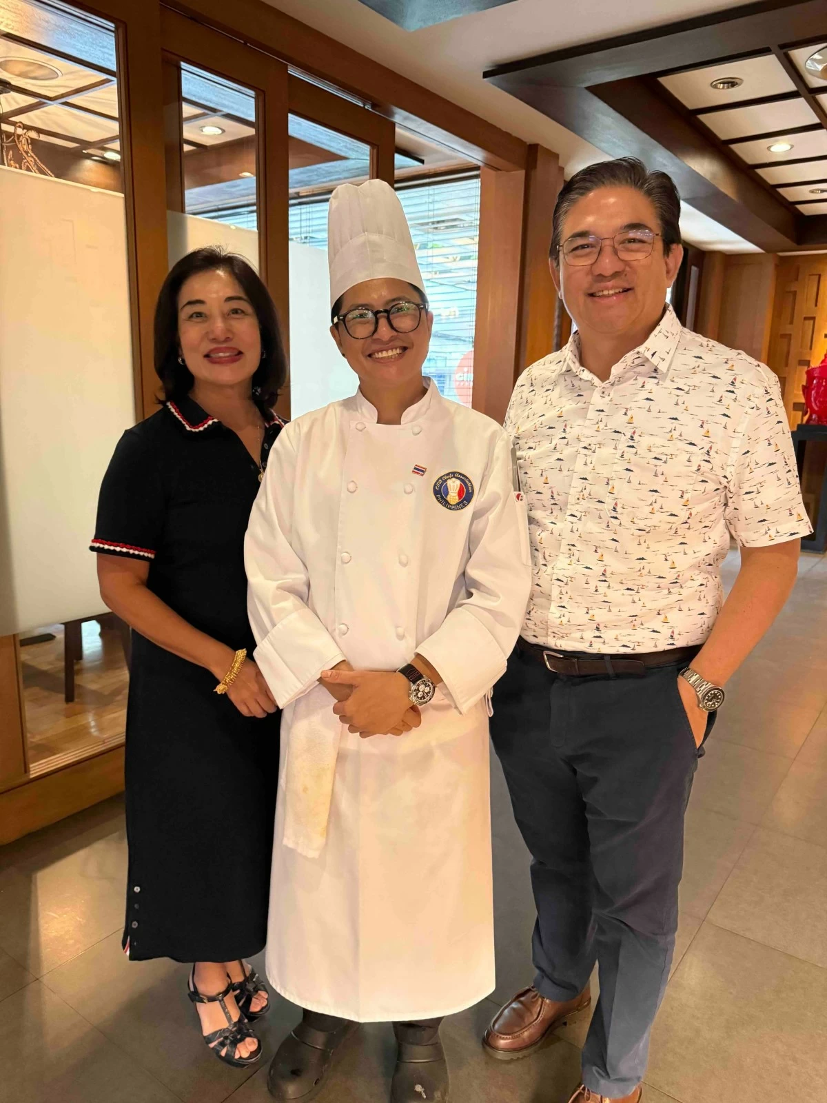 Malu, Leo and J at Azuthai