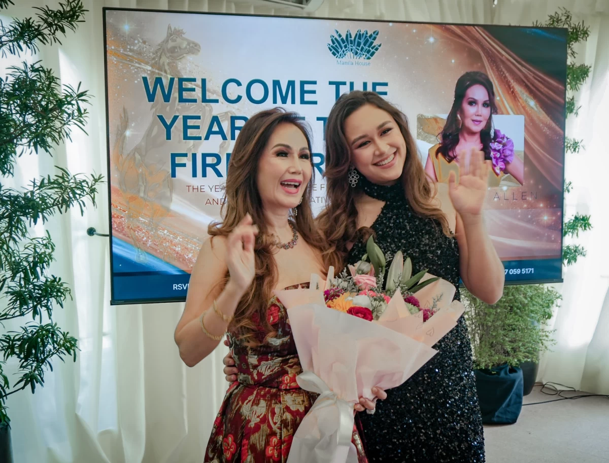 Feng shui Queen Marites Allen (left) and daughter Nicola 'Nikki' Allen
