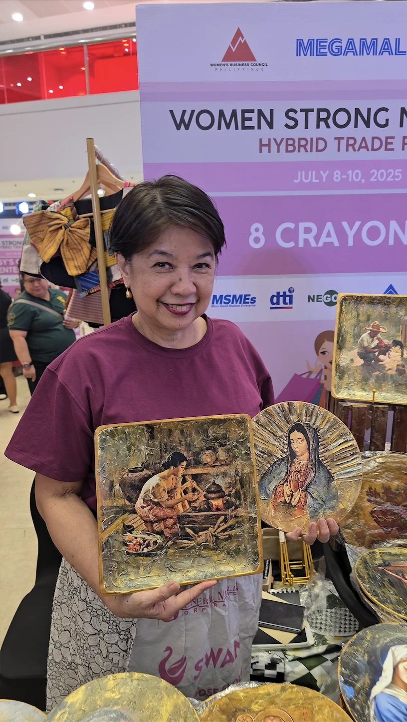 Women-led enterprises showcased proudly Filipino products at the Women Strong Trade Fair at SM Megamall, championing collaboration, innovation, and inclusive growth.