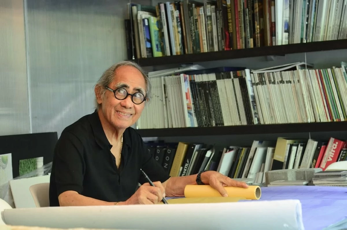 Arch. Lorenzo 'Lor' Calma, a pioneer of Filipino modernist architecture and design, dies at 97.