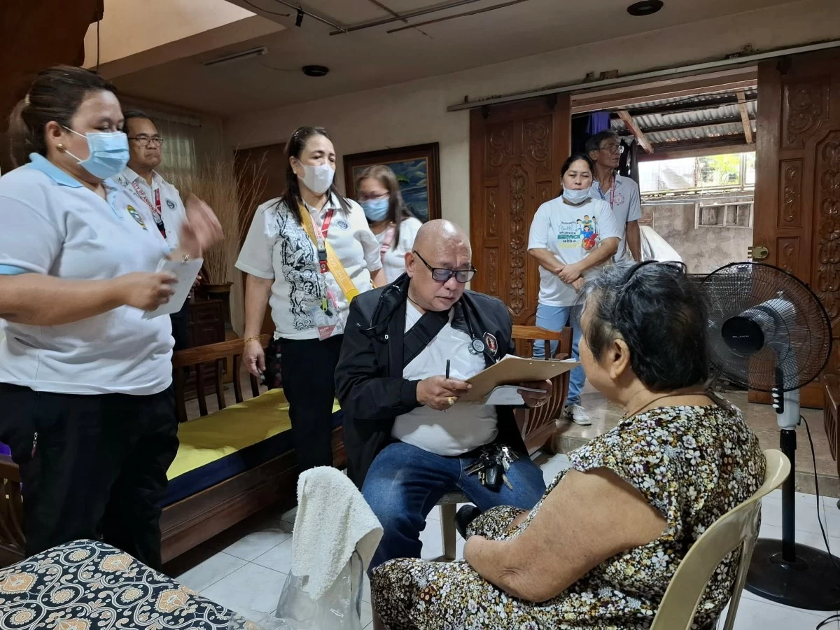 Doc-To-Door: Angono LGU brings medical services to senior citizens’ homes