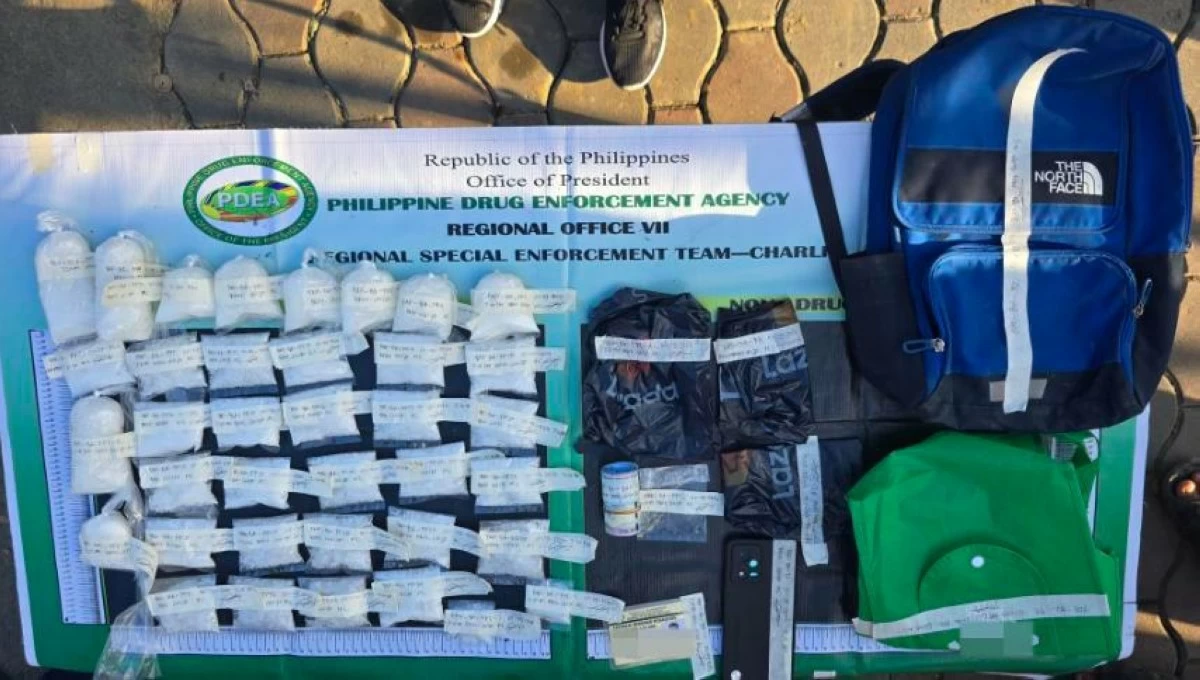 
PACKS of suspected shabu seized in a buy-bust operation in Mandaue City on Thursday afternoon, Jan. 29. (PDEA-7)
