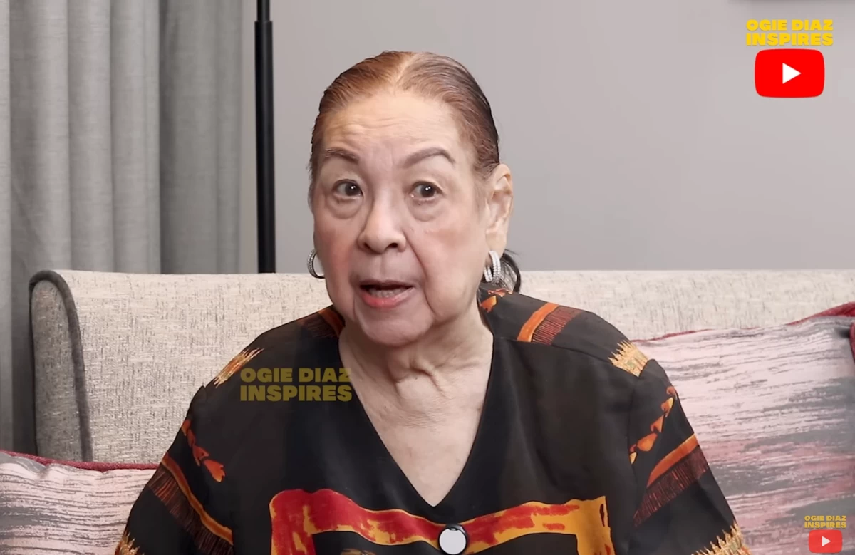 Inday Barretto. (A screengrab from YouTube show Ogie Diaz Inspires)