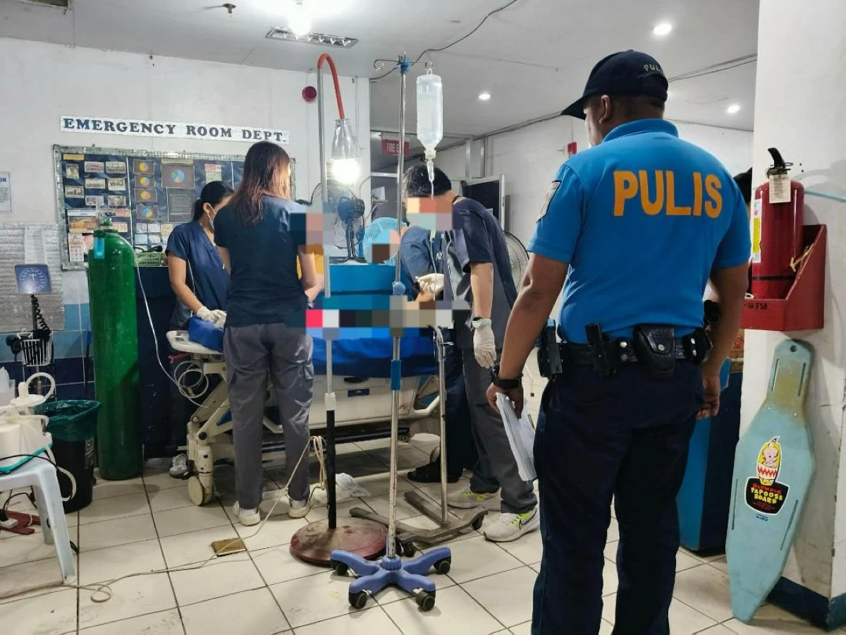 
A one-year-old baby girl was killed after a tricycle fell on its side in Barangay Daga, Cadiz City, Negros Occidental on Wednesday, Jan. 28. (Cadiz City Police Station)
