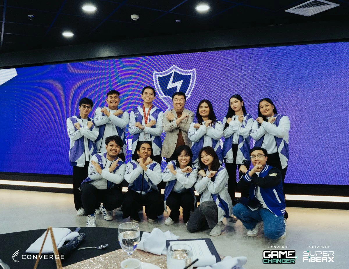 Converge CEO Dennis Uy with the ChosenX