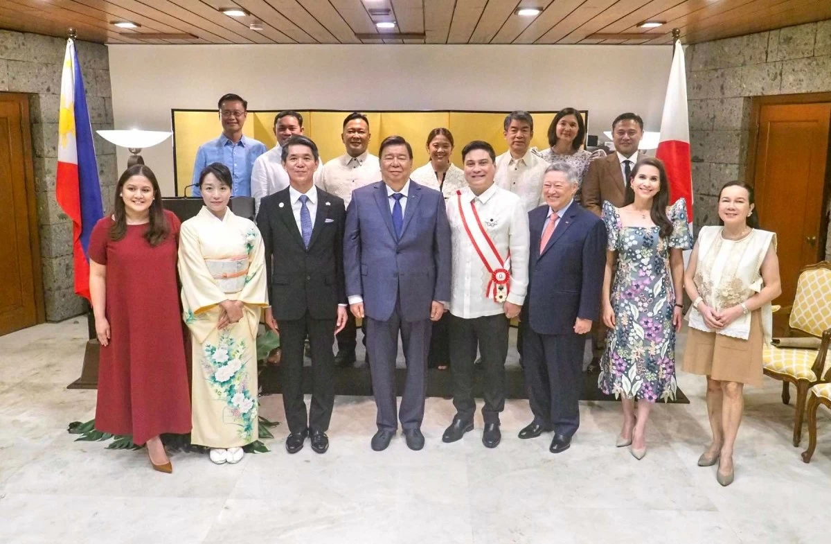 Japan Embassy honors Zubiri for strengthening bilateral ties