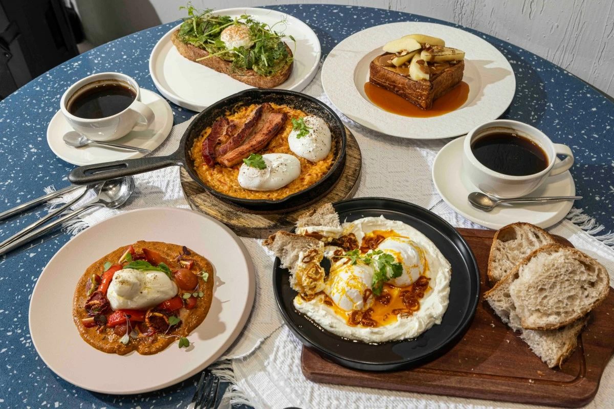 MORNING TABLE Breakfast dishes served at Half Saints BGC, where comfort-driven food anchors the start of the day