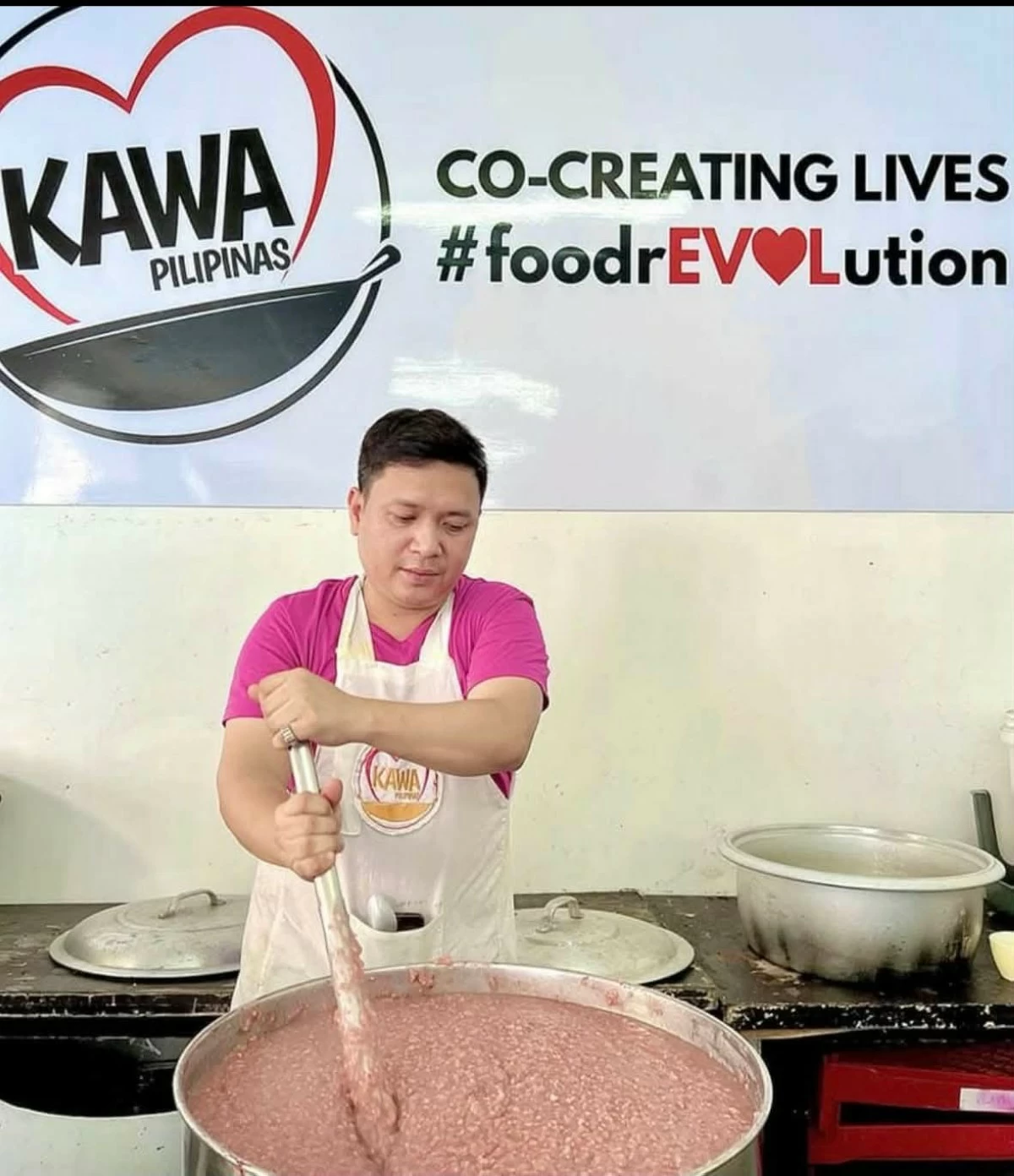 Chef Chris cooking for their 