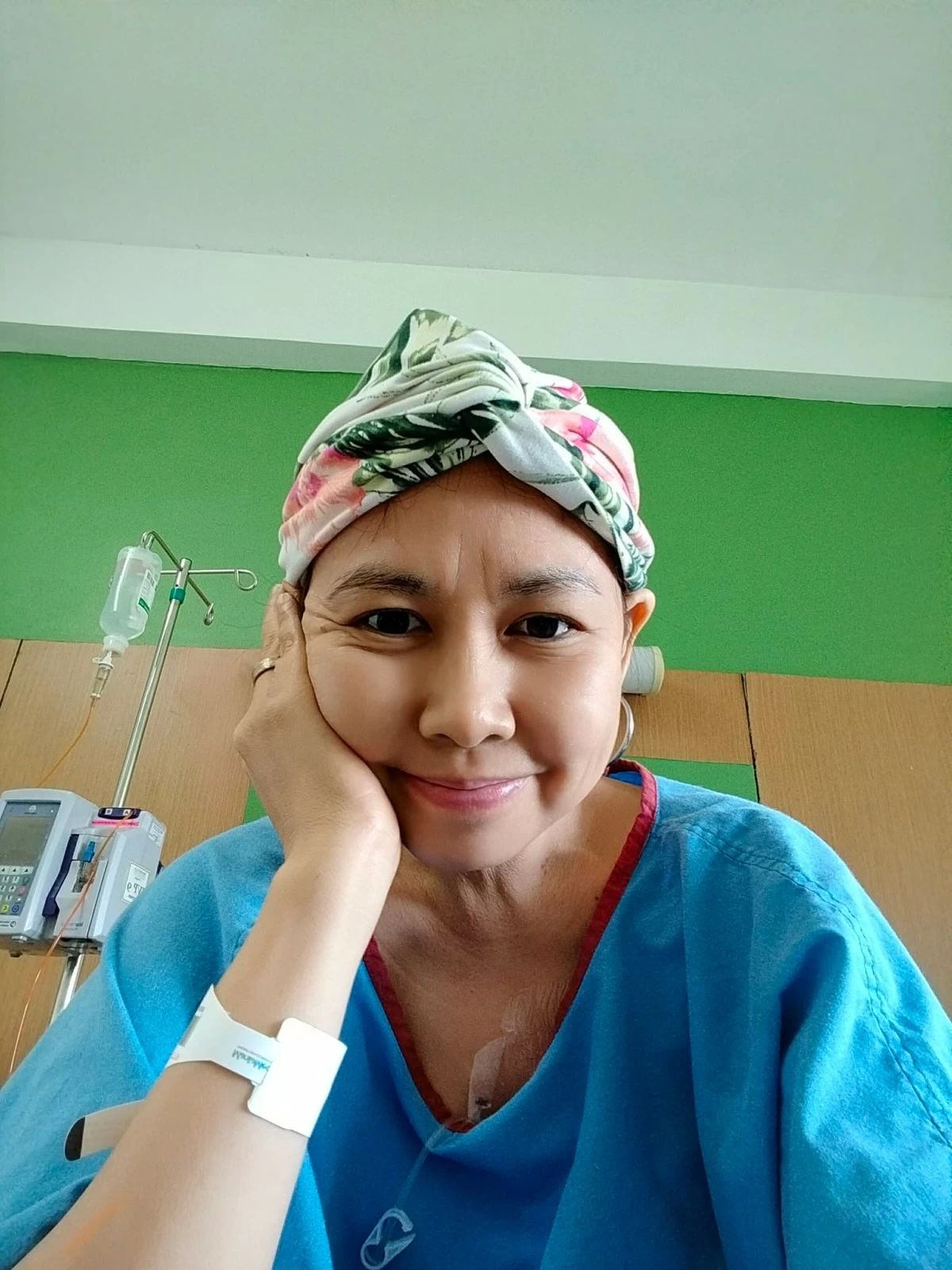 Small victories and unwavering faith—Anne’s journey with a rare cancer shows how courage grows through love and prayer. (Photo courtesy of Angiellie Talavera Frias)