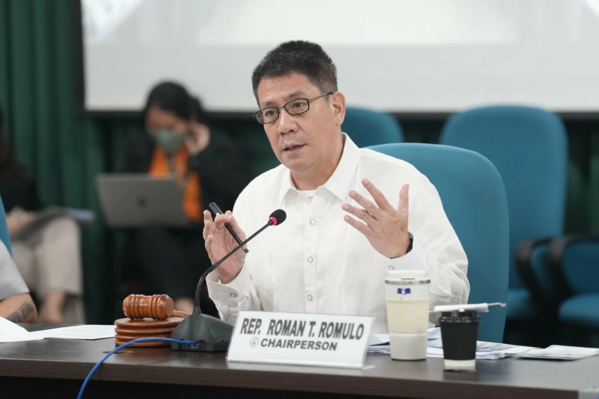 Pasig City lone district Rep. Roman Romulo (PPAB)