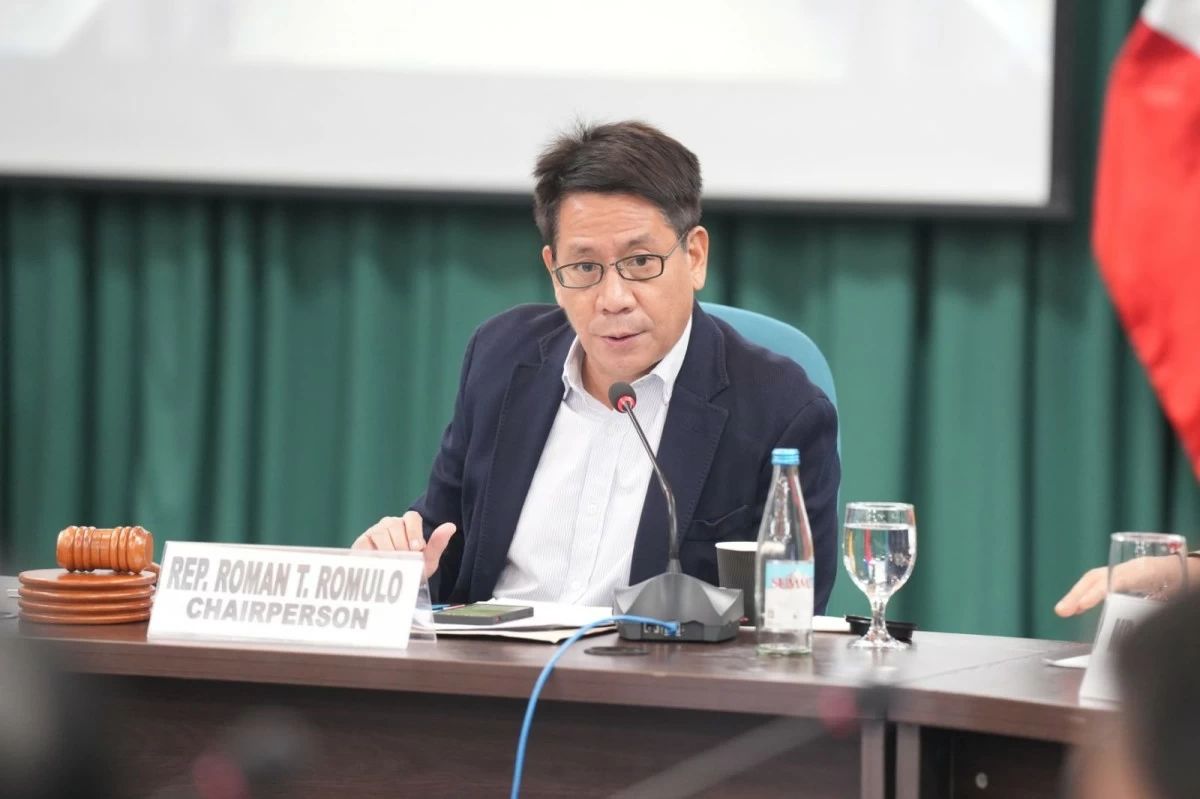 Pasig City lone district Rep. Roman Romulo (PPAB)