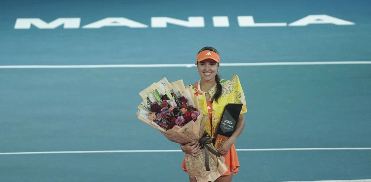 Colombian Camila Osorio becomes the first-ever champion of WTA 125 Philippine Women's Open singles event. (PWO)