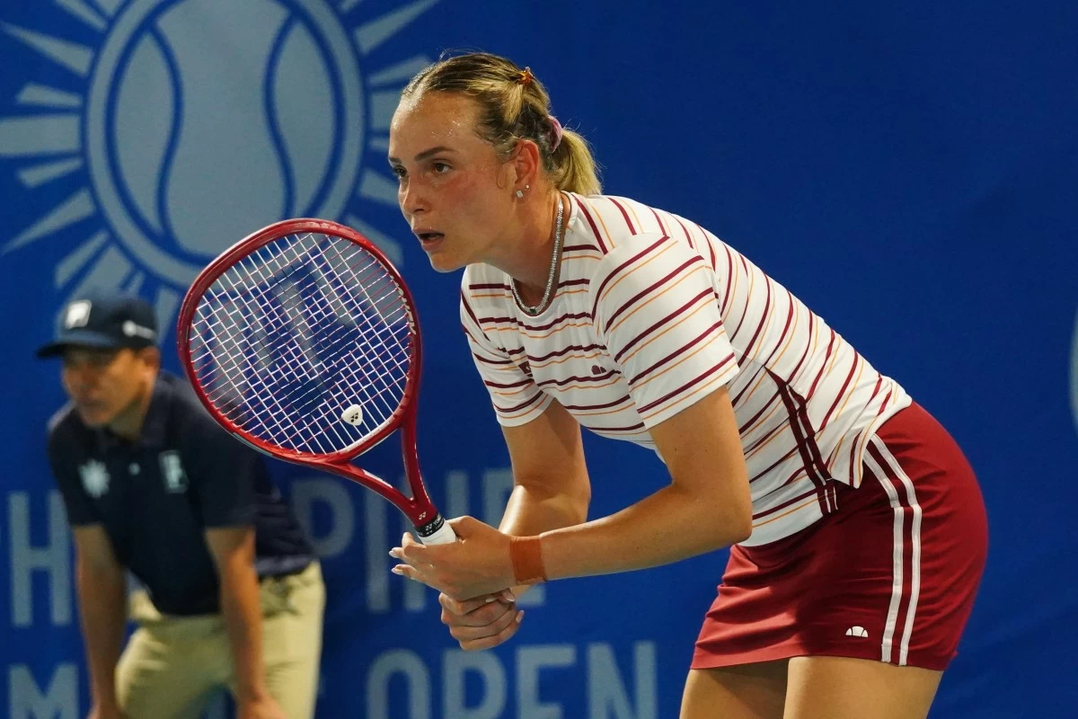 Croatia's Donna Vekic takes the spotlight in the maiden WTA 125 Philippines Women's Open in Manila last week. (PWO)