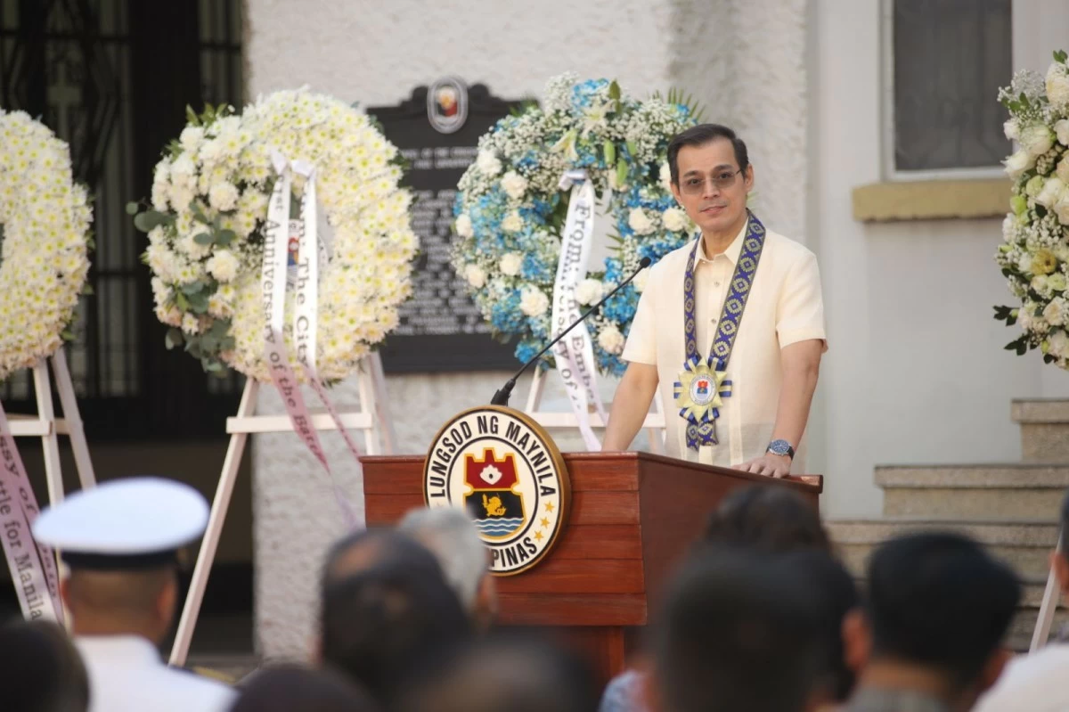 Mayor Isko marks 81st Battle for Manila Anniversary, cites capital city's unity and resilience
