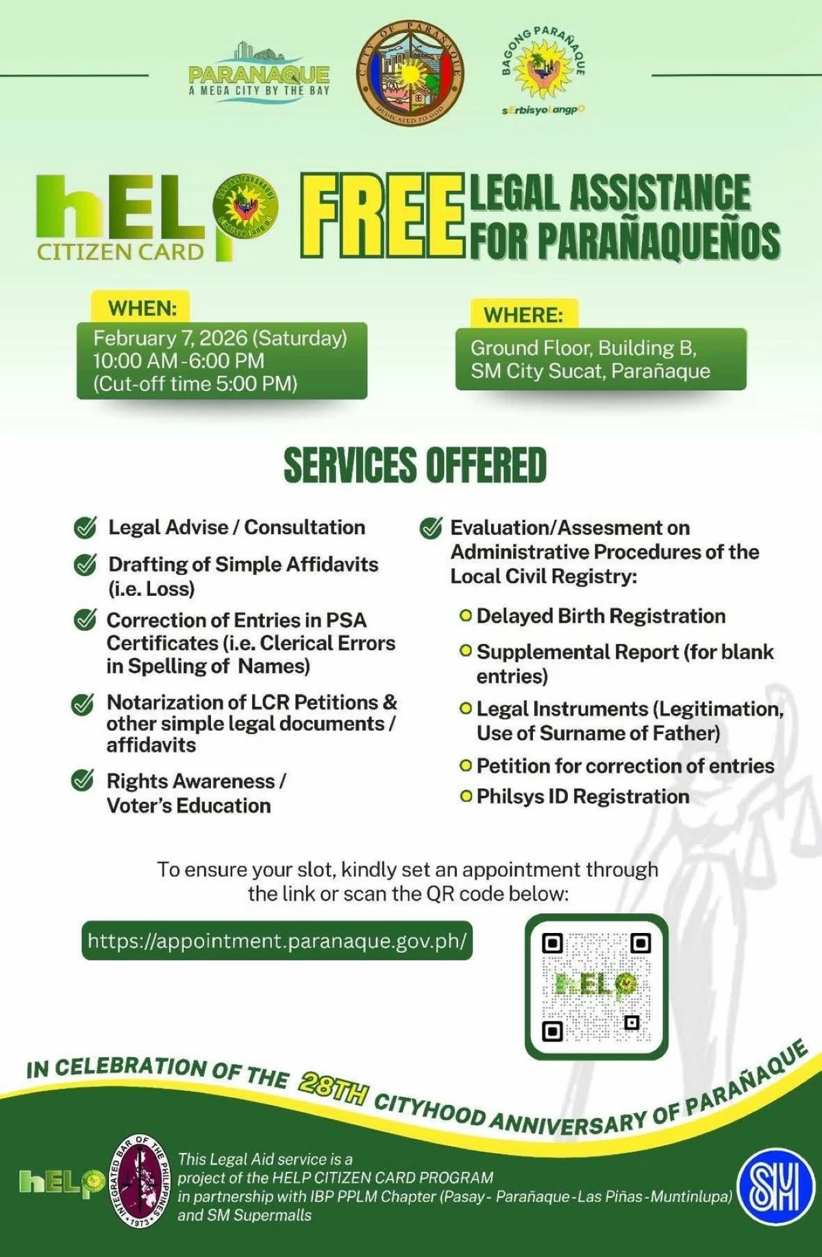 Photo courtesy of Paranaque PIO