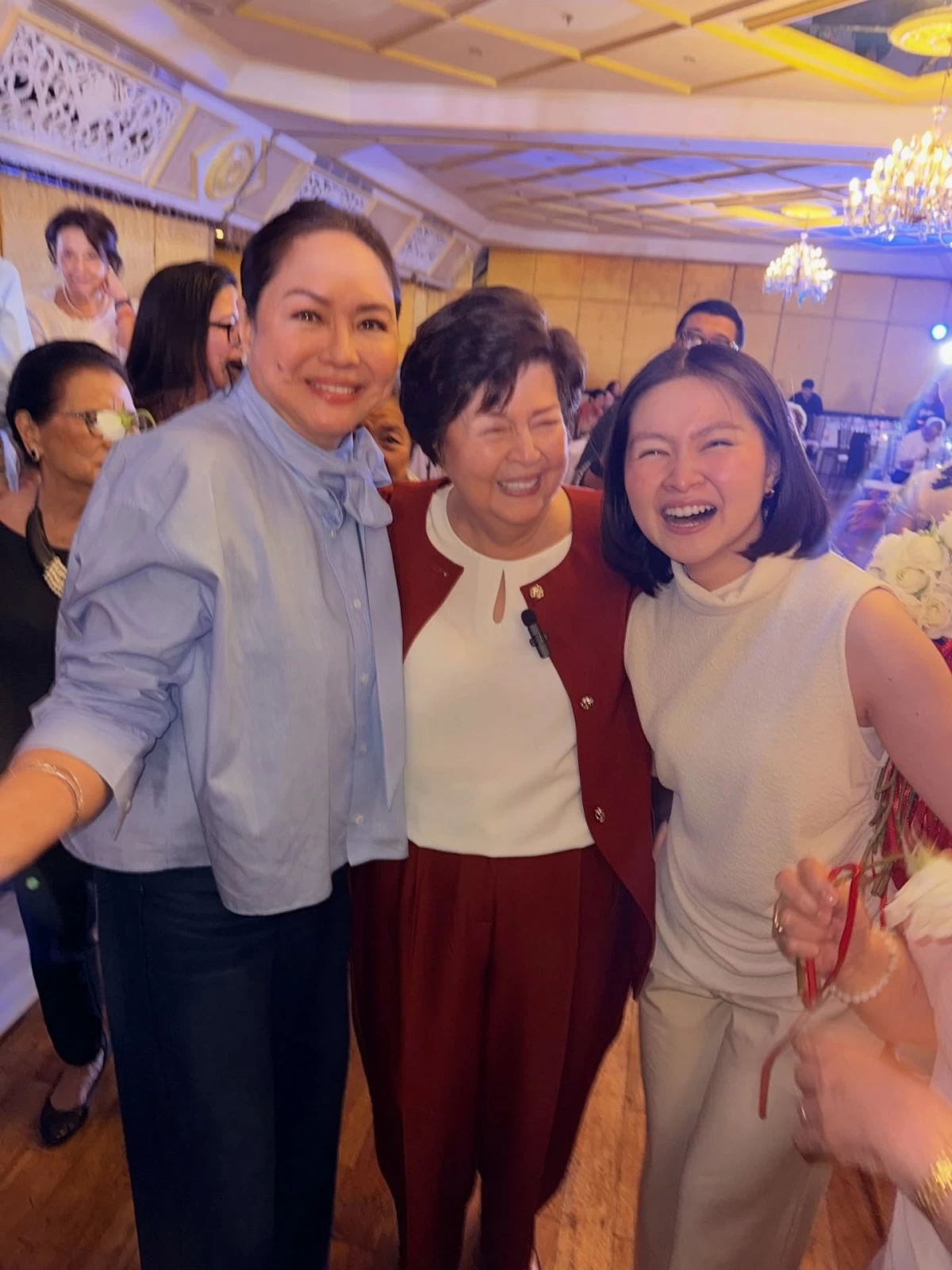 Charo Santos, Boots Anson Roa, and Barbie Forteza