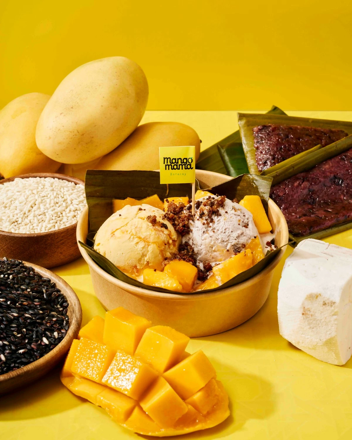 MANGO MAGIC A serving from Mango Mama, the brand’s tropical spinoff.