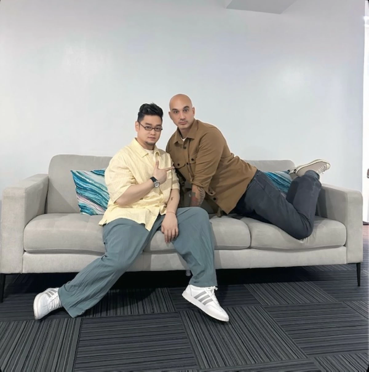 Mr. FU (left) and KC Montero