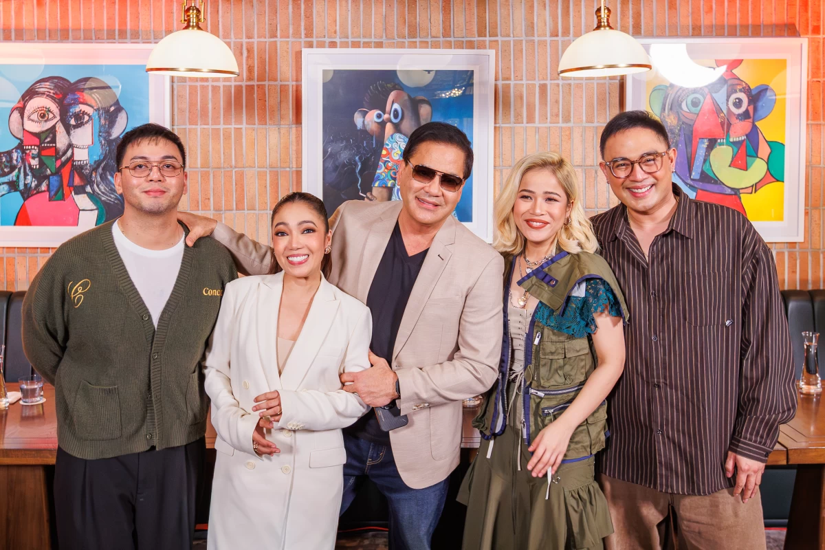 Ready to enthrall with their voices this Valentine's Day are (from left): Sofronio Vasquez, Jona, Martin Nievera, Klarisse De Guzman, and Jed Madela. 