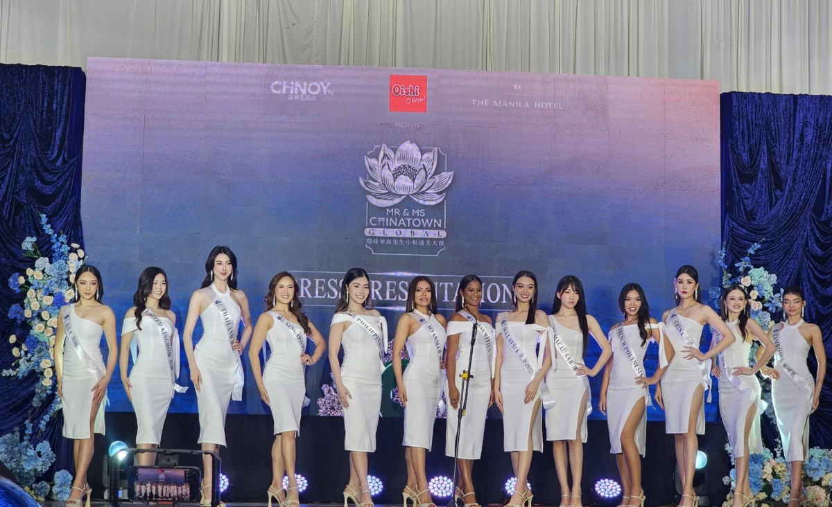 The female candidates of Mr. and Ms. Chinatown Global 2026 (Facebook) 