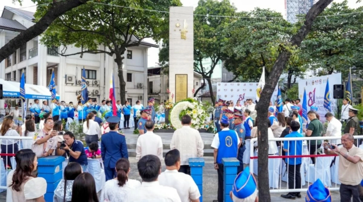 Muntinlupa's 81st Liberation Day celebration on Feb. 4 (Photo from Muntinlupa PIO) 