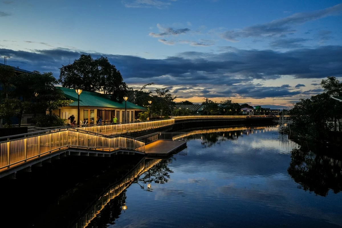 Polo RIver wallk (Photo from Office of First District Rep. Kenneth Gatchalian)