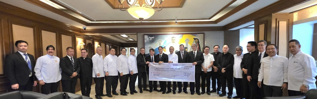 K of C Manila Council 1000 donates ₱100,000 to Fr. George J. Willmann charities