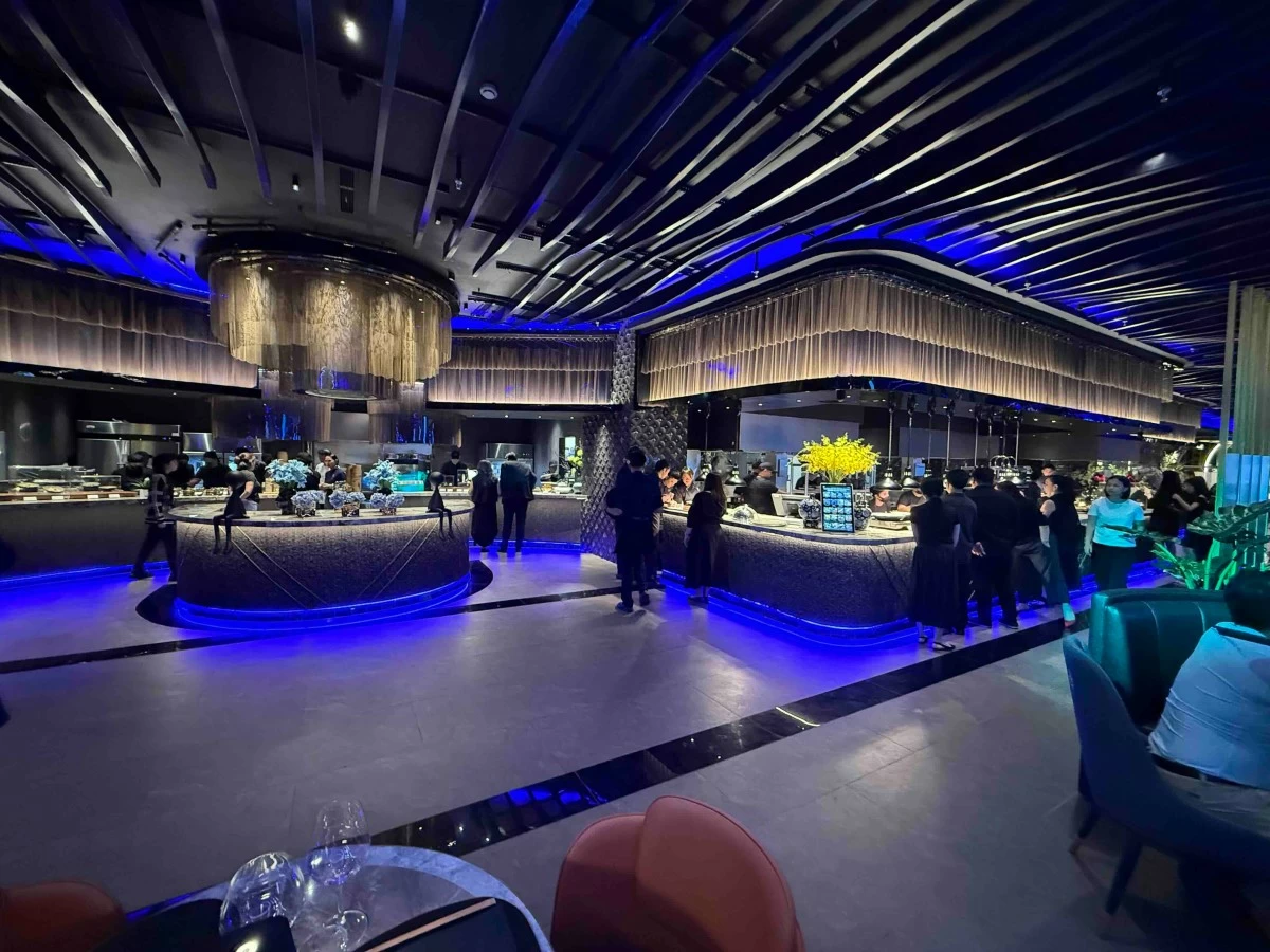 One section of Nyx’s interiors.