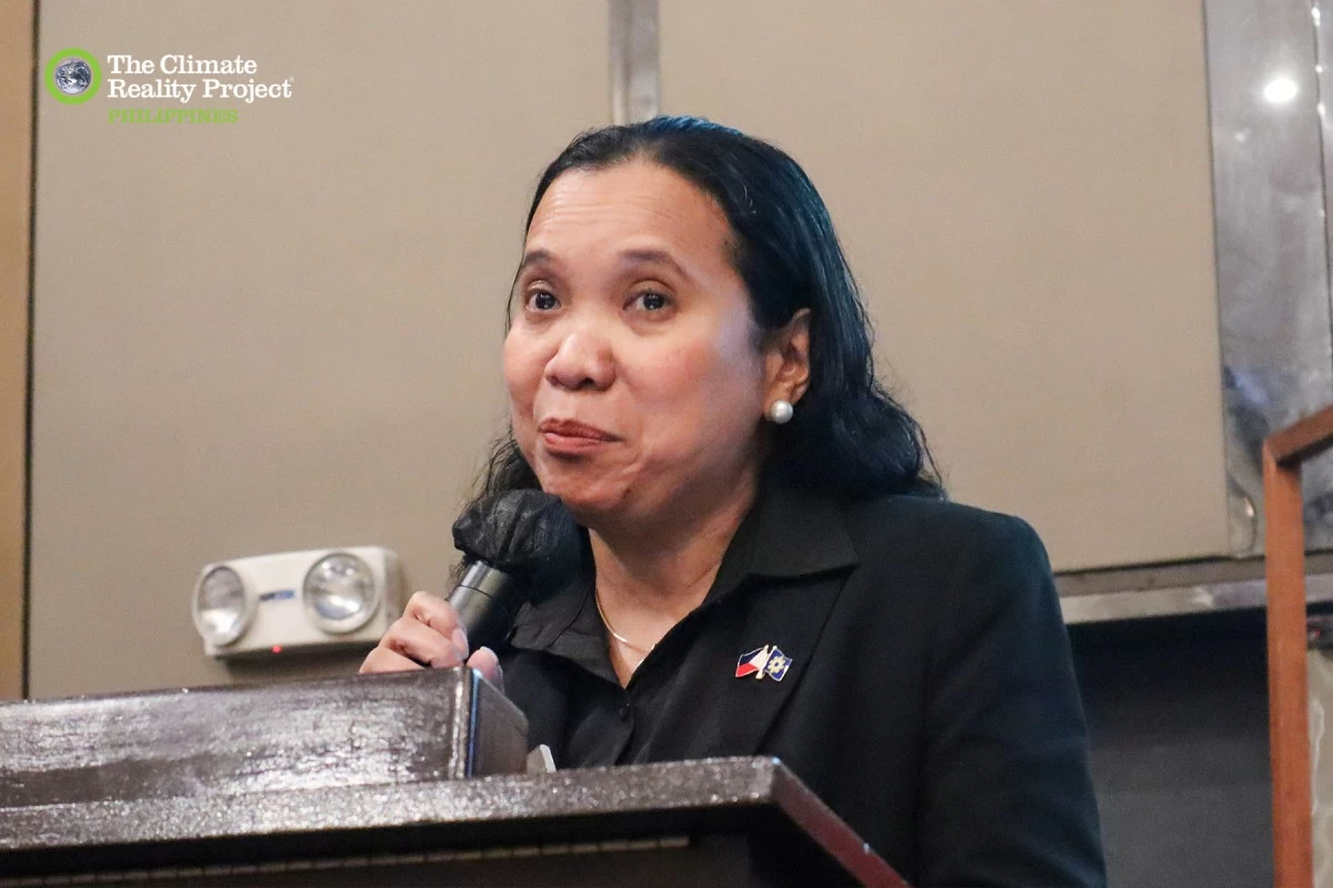 The Department of Energy’s National Renewable Energy Board-Technical Services Management Division Chief, Liza V. Pangilinan.