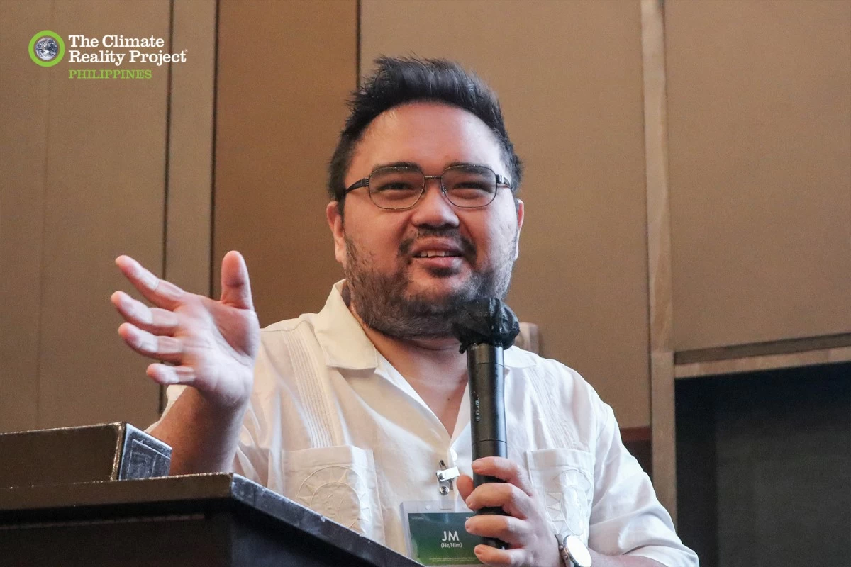 SUSTAINARUMBLE! Co-founder Jonas Marie Dumdum shares their group’s findings from their conversations with RE suppliers participating in GEOP.